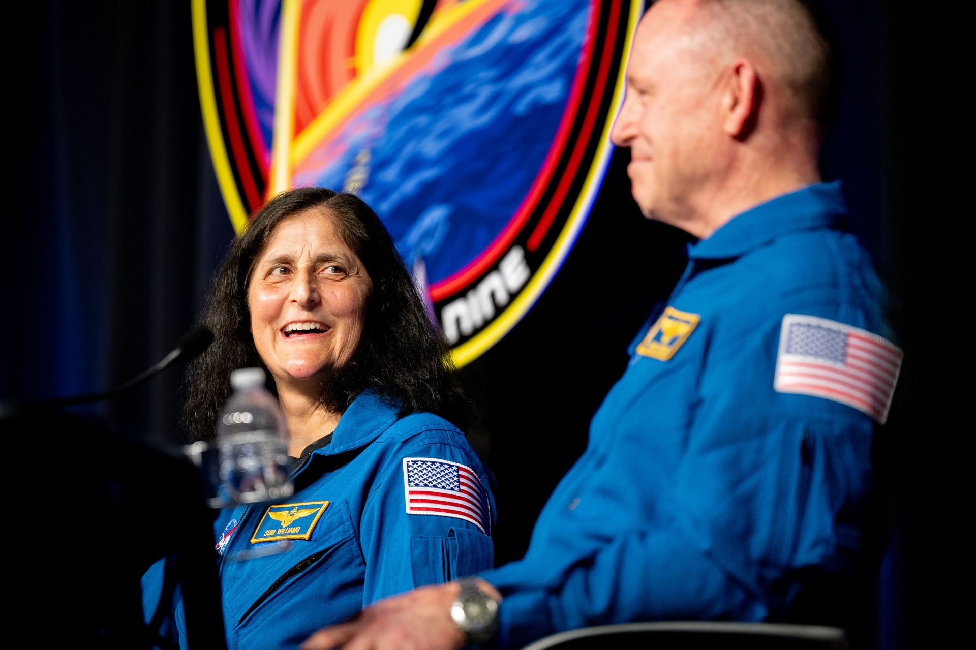After Recent Return To Earth, NASA's SpaceX Astronauts Hold News Conference - Source: Getty